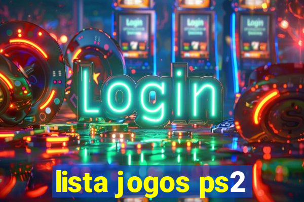 lista jogos ps2